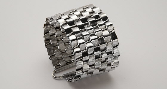 Bente Wagner - Bredt vvet armbnd
